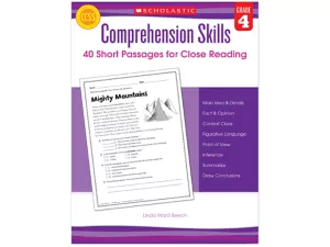 Comprehension Skills Workbook&nbsp;- Gr.&nbsp;4
