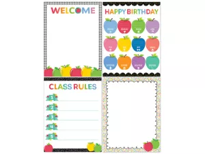 Apple Time Classroom Essentials Poster Pack