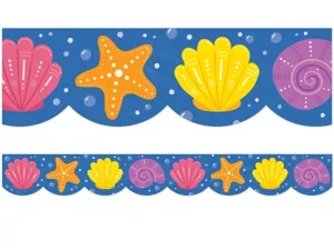 Sea Friends Scalloped Border