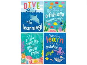 Sea Friends Inspirational Poster Pack
