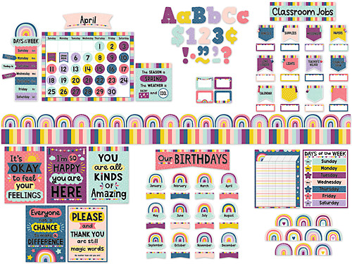 Teacher Created Resources Oh Happy Day Rainbows Stickers