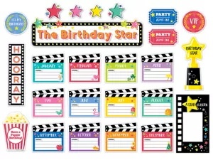 Star Bright Birthday Bulletin Board Set