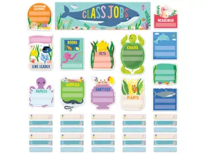 Sea Friends Classroom Jobs Bulletin Board Set