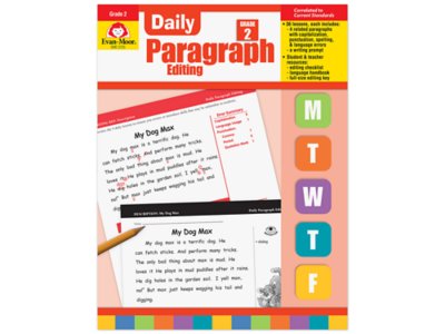 Daily Paragraph Editing Workbook - Gr. 2 at Lakeshore Learning