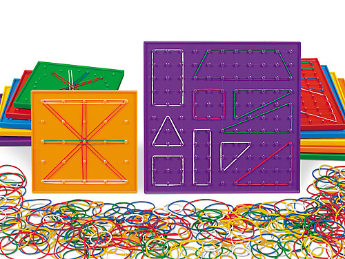 Set of 8 double sided Geoboards 60% off retail 