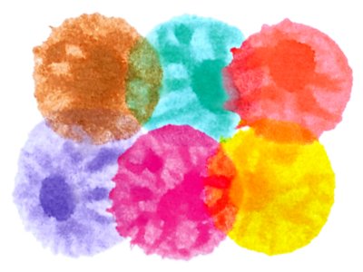 Pastel Mini Dot Art Painters&nbsp;- Set&nbsp;of&nbsp;6