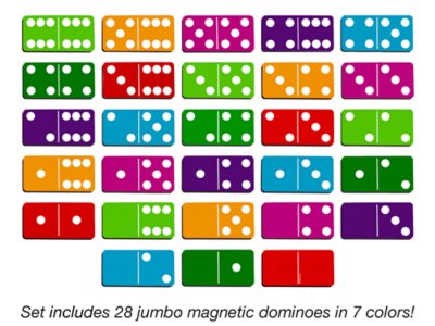 Giant Magnetic Dominoes