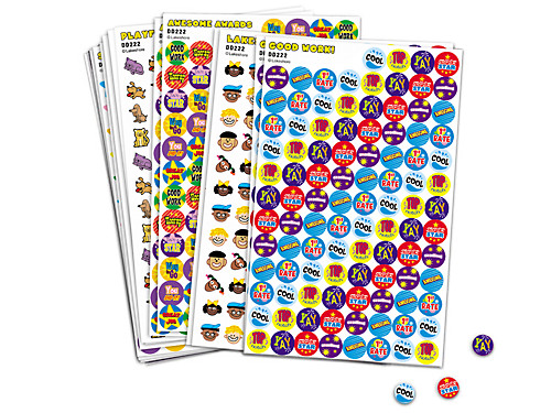 Lakeshore Super Mini Stickers - Variety Pack