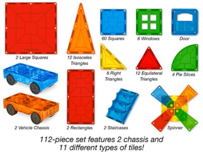 Magnetic Wonder Tiles<sup>®</sup>&nbsp;- City Builder