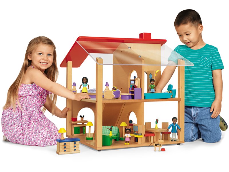Play-All-Around Dollhouse at Lakeshore Learning