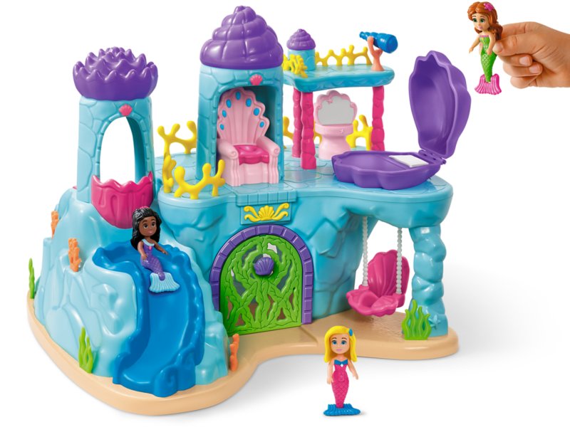 mermaid castle toy