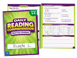 Reading Comprehension Daily Practice Journal&nbsp;- Gr.&nbsp;<span style="white-space: nowrap;">1-2</span>