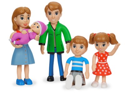 Dolls house 2024 family figures