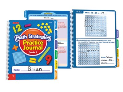 Math Strategies Practice Journals - Gr. 2 - Set of 10 at Lakeshore Learning