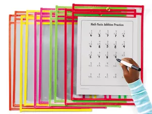 Reusable Write&nbsp;& Wipe Pocket