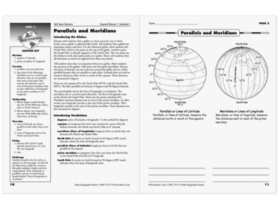 Daily Geography Practice Workbook - Gr. 6 at Lakeshore Learning