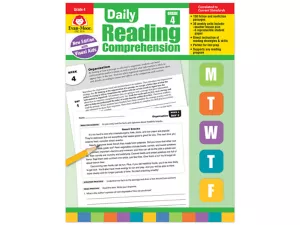 Daily Reading Comprehension Activities Workbook&nbsp;- Gr.&nbsp;4