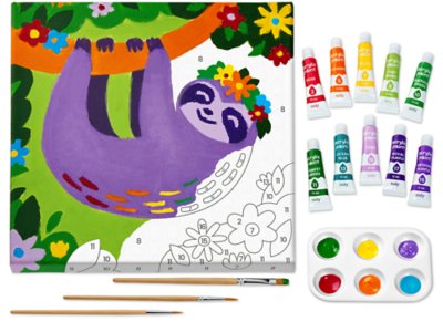 Rainbow Unicorn Paint-By-Number Masterpiece Kit at Lakeshore Learning