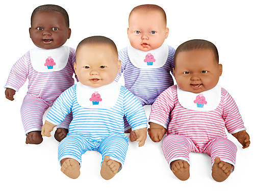 Lakeshore Big Huggable & Washable Baby Dolls - Complete Set