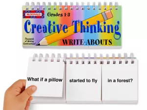 Let’s Get Writing! Creative Thinking Flip Book&nbsp;- <span style="white-space: nowrap;">Gr.&nbsp;1-3</span> 