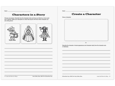 How to Write a Story Workbook&nbsp;- Gr.&nbsp;<span style="white-space: nowrap;">4-6</span>