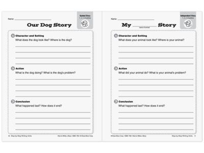How to Write a Story Workbook&nbsp;- <span style="white-space: nowrap;">Gr.&nbsp;1-3</span>