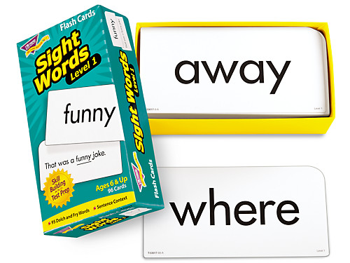 sight words for first grade flash cards Printable Dolch Cards, 41 words a complete learning set designed to support children from Pre Printable 1st Grade Sight Word