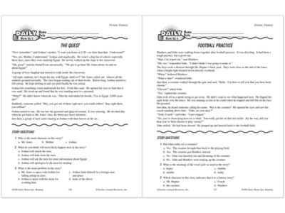 Reading Daily Warm-Ups Workbook&nbsp;- Gr.&nbsp;4