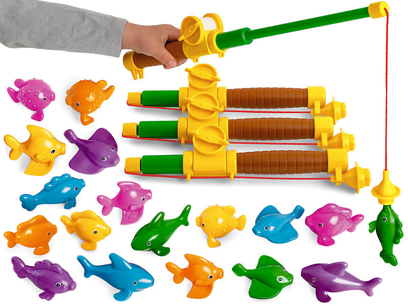 Shop Fishing Set With Magnetic Fish Toy with great discounts and