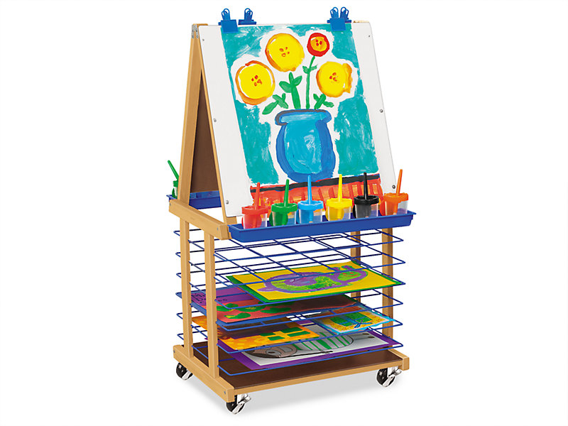 Indoor/Outdoor 3-Station Easel at Lakeshore