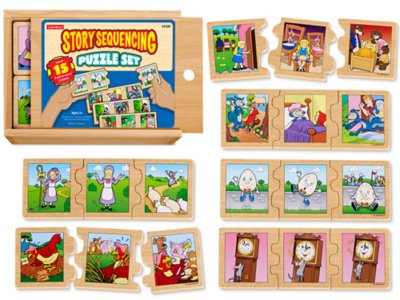 Story Sequencing Puzzle Set at Lakeshore Learning