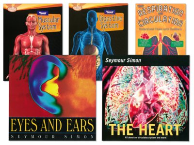 Human Body Book Library - Gr. 4-6 At Lakeshore Learning