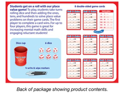 Roll & Solve Place Value Game at Lakeshore Learning