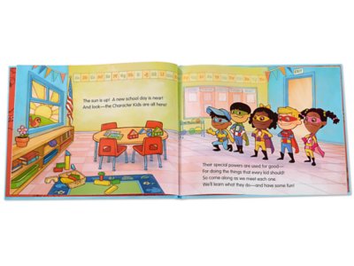 Character Kids Save the Day! Hardcover Book at Lakeshore Learning