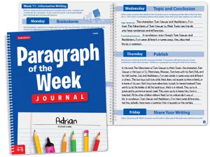 Paragraph of the Week Journal&nbsp;- Gr.&nbsp;<span style="white-space: nowrap;">4-5</span>