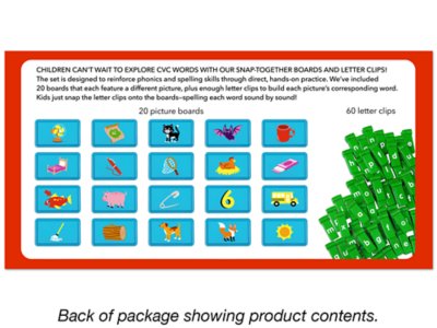 Snap&nbsp;& Build CVC Words