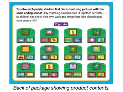 Ending Sounds Learning Puzzles at Lakeshore Learning