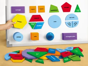 Giant Magnetic Geometric Shapes