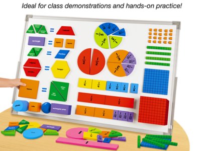 Lakeshore Jumbo Magnetic Design Shapes - EYFS Maths from Early Years  Resources UK