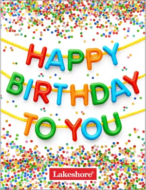 Confetti Happy Birthday To You! E-Gift Card