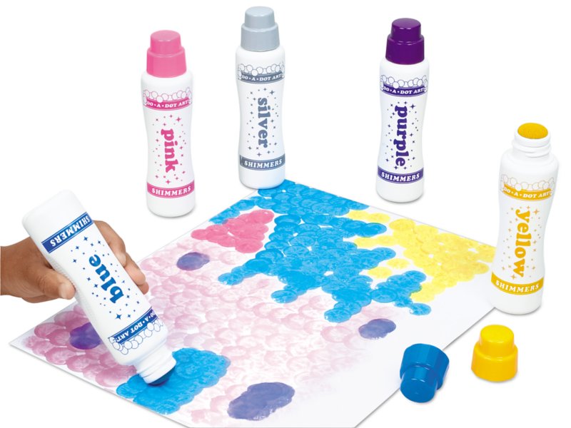 Lakeshore Juicy Fruit Scented Dot Art Painters - Set of 6