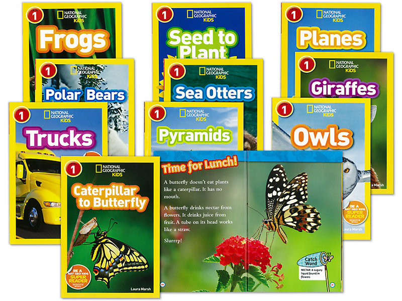 National Geographic Nonfiction Readers - Level 1 at National Geographic Nonfiction Readers - Level 1 at
