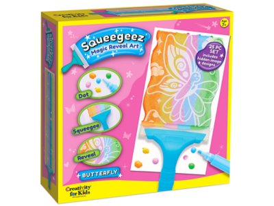 Squeegeez™ Magic Reveal Art - Butterfly at Lakeshore Learning