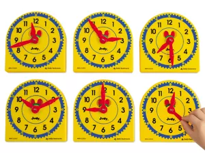 Student Gear Clocks&nbsp;- Set&nbsp;of&nbsp;6