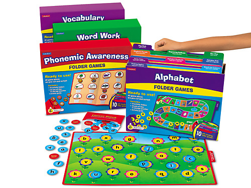 Learning Letters Y and Z  literacy Centers File Folder Games PreK-K 