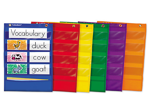 Learning Center Pocket Charts - Set of 6 at Lakeshore Learning