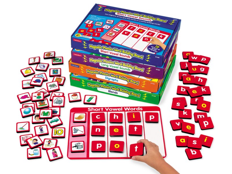 Phonics Magnetic Word Building Boards - Complete Set at Lakeshore Learning