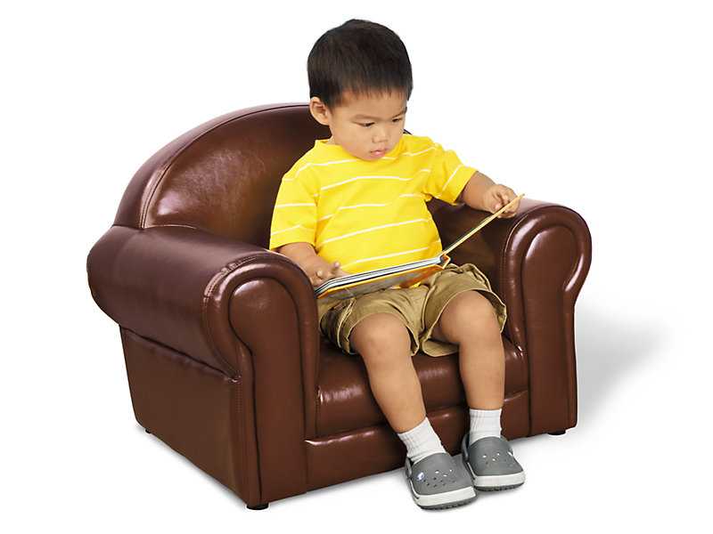 Just Like Home Toddler Comfy Chair At, Toddler Brown Leather Chair