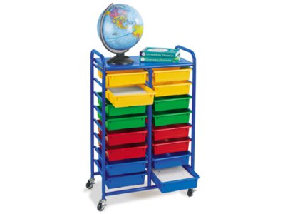 16Tray Mobile Organizer at Lakeshore Learning