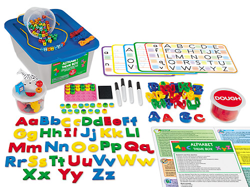 Zummy Magnetic Alphabet Themed Storytelling Playbox with Playing Cards 